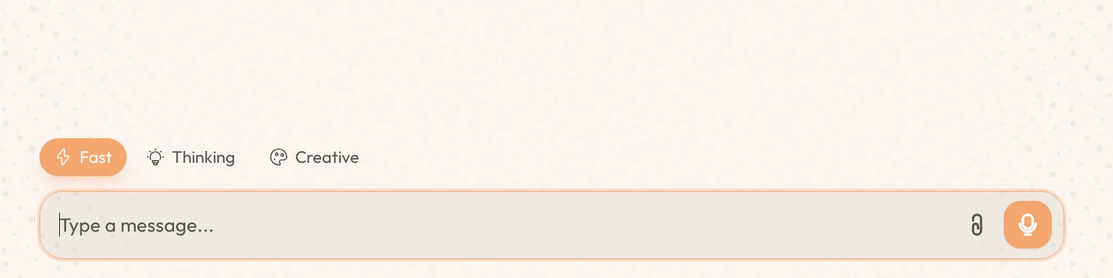 A cursor clicks the paperclip. The image appears above the message box, with a question ready to send.